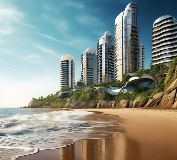 洞头梦幻海湾,现代建筑与自然的完美融合 洞头梦幻海湾,现代建筑与自然的完美融合